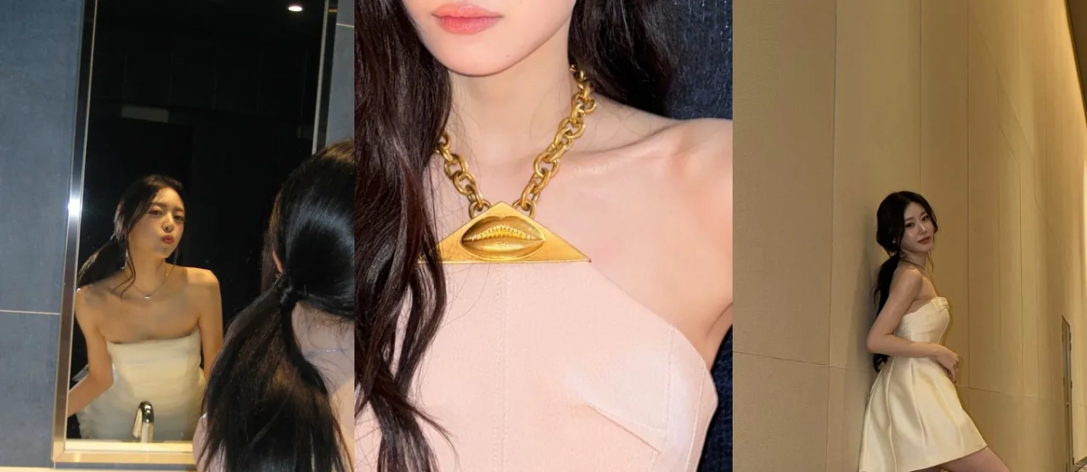 年末時尚關鍵：彩靈、安妮與尤娜的三色裙裝風採