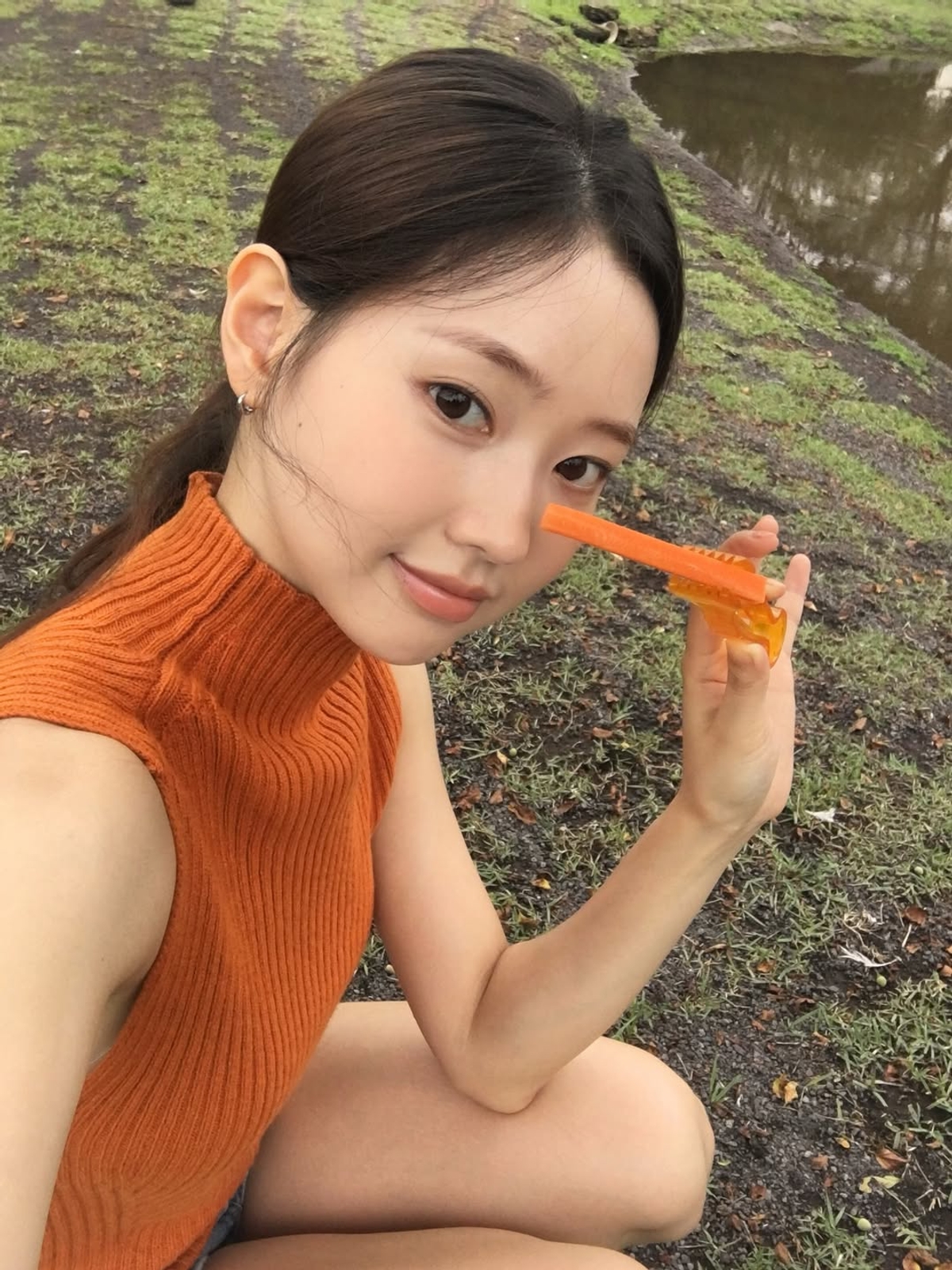 '참교육 한예리' 박서윤, 극 중 도도함 벗고 목장서 전한 반전 미소